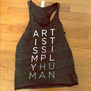 Artists Simply Human Tank Top (NBW)